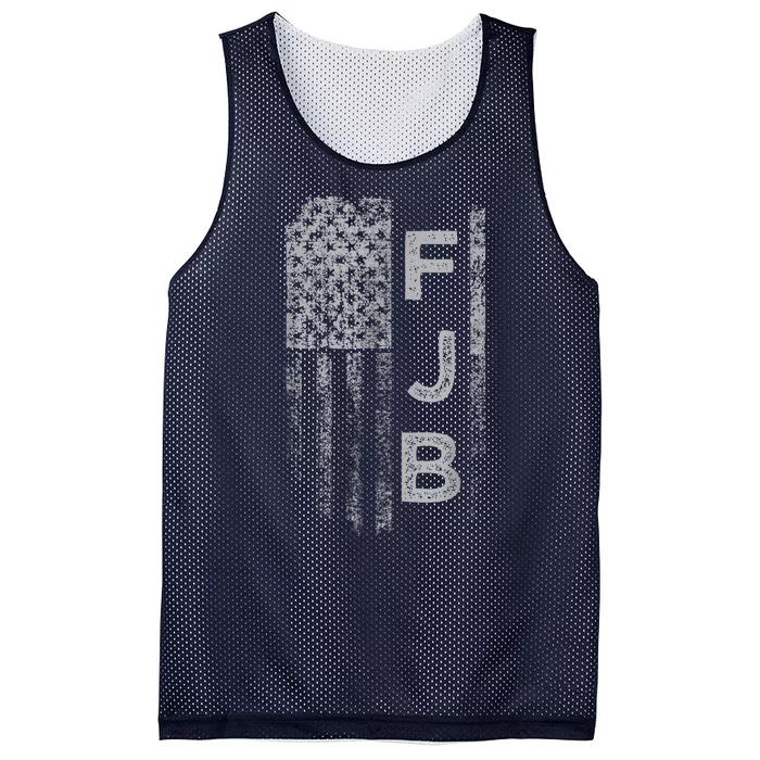 Pro America Flag Fuck Biden FJB Mesh Reversible Basketball Jersey Tank