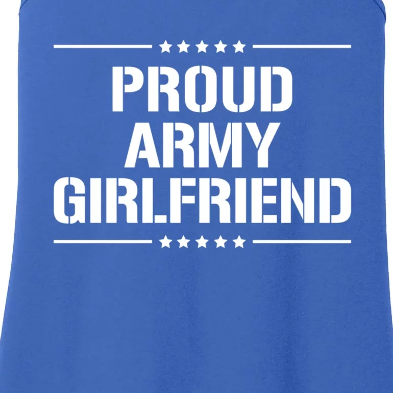 Proud Army Friend Great Gift Ladies Essential Tank