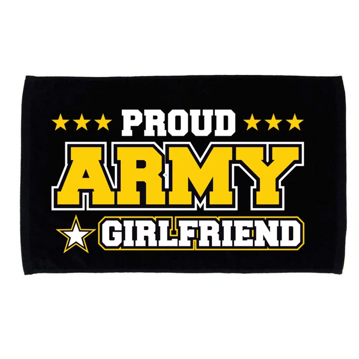 Proud Army Friend Gift Us Military Friend Family Microfiber Hand Towel