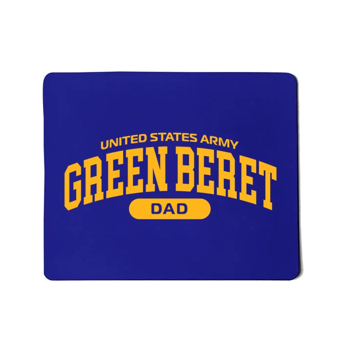 Proud Army Green Beret Dad Cute Gift Mousepad