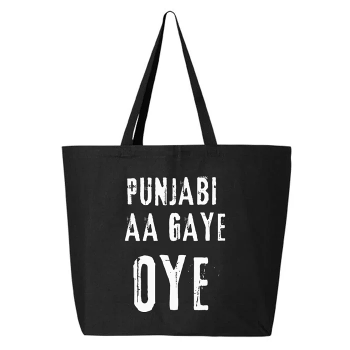 Punjabi Aa Gaye Oye Tonight Diljit Dosanjh 25L Jumbo Tote