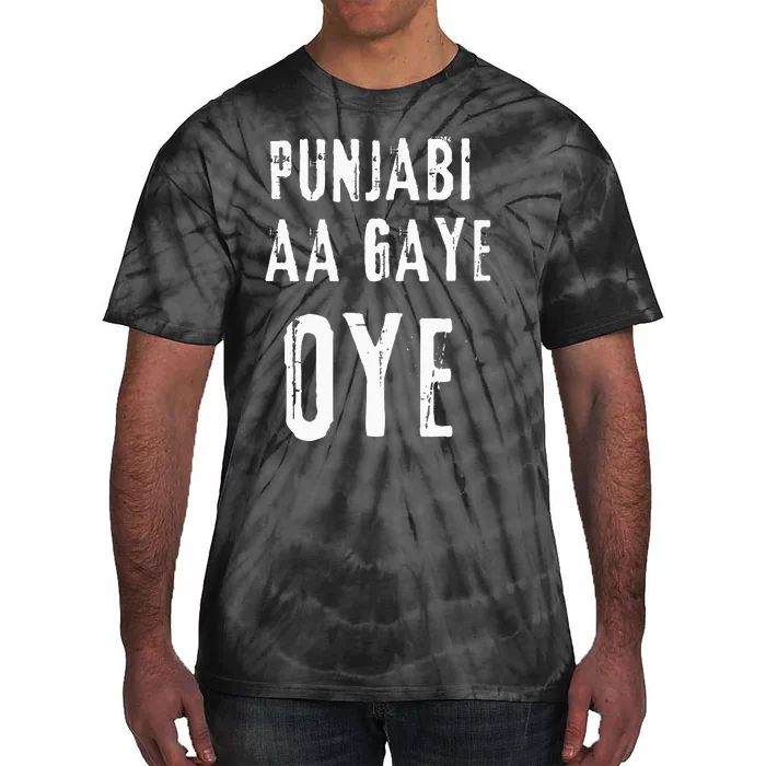 Punjabi Aa Gaye Oye Tonight Diljit Dosanjh Tie-Dye T-Shirt