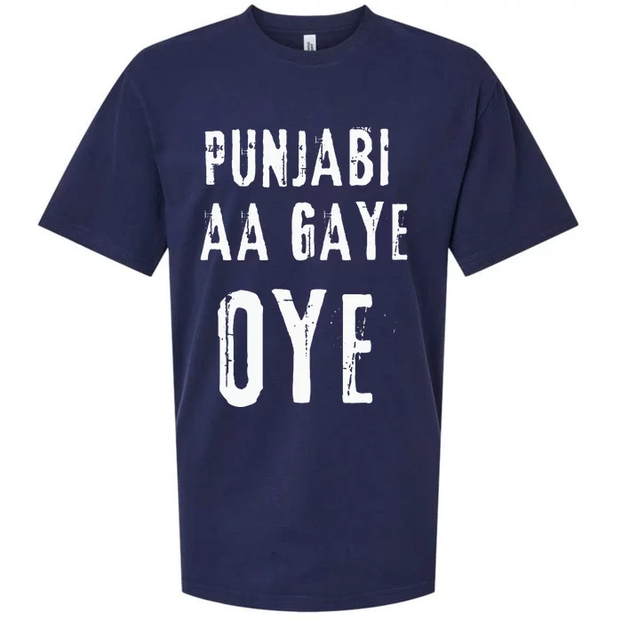 Punjabi Aa Gaye Oye Tonight Diljit Dosanjh Sueded Cloud Jersey T-Shirt