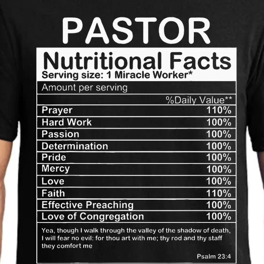 Pastor Appreciation Gift Cool Preacher Pajama Set