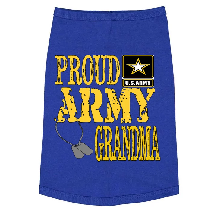 Proud Army Grandma Gift Military Pride Sweater Gift Doggie Tank