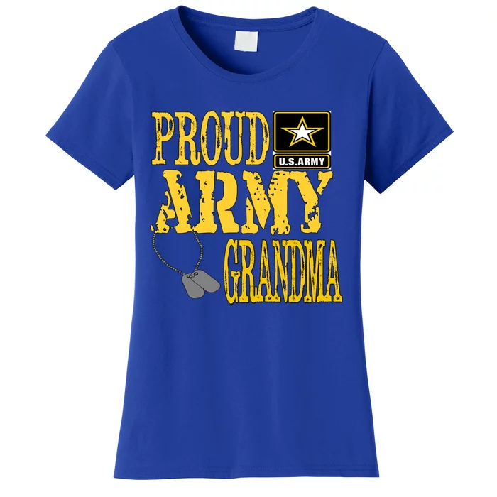 Proud Army Grandma Gift Military Pride Sweater Gift Women's T-Shirt