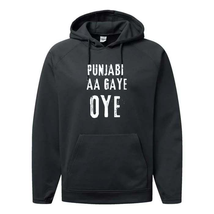 Punjabi Aa Gaye Oye Tonight Diljit Dosanjh Performance Fleece Hoodie