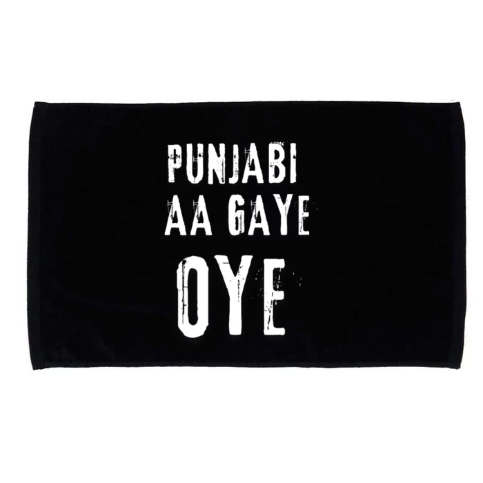 Punjabi Aa Gaye Oye Tonight Diljit Dosanjh Microfiber Hand Towel