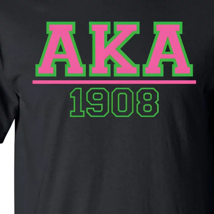 Pink And Green Aka 1908 Tall T-Shirt