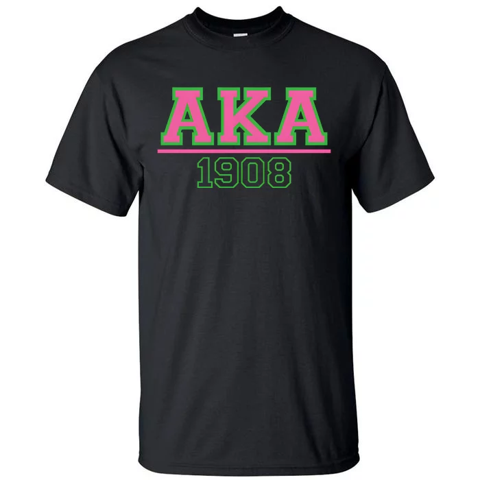 Pink And Green Aka 1908 Tall T-Shirt