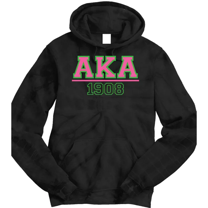 Pink And Green Aka 1908 Tie Dye Hoodie