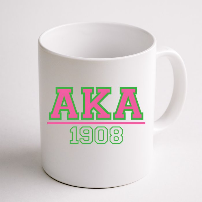 Pink And Green Aka 1908 Front & Back Coffee Mug