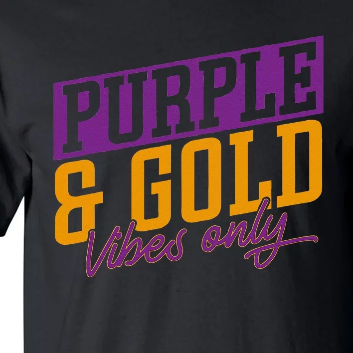 Purple And Gold Vibes Tall T-Shirt