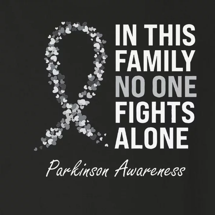 Parkinson Awareness Gray Ribbon Toddler Long Sleeve Shirt