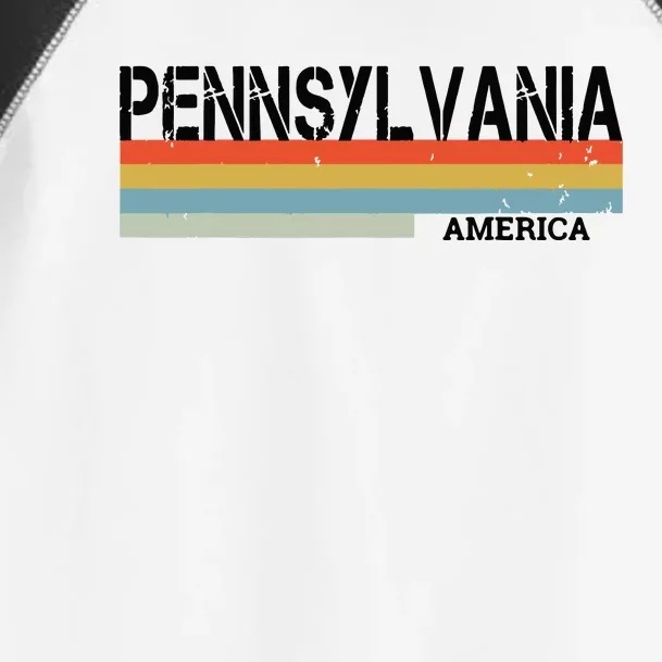 Pennsylvania America Gift Toddler Fine Jersey T-Shirt