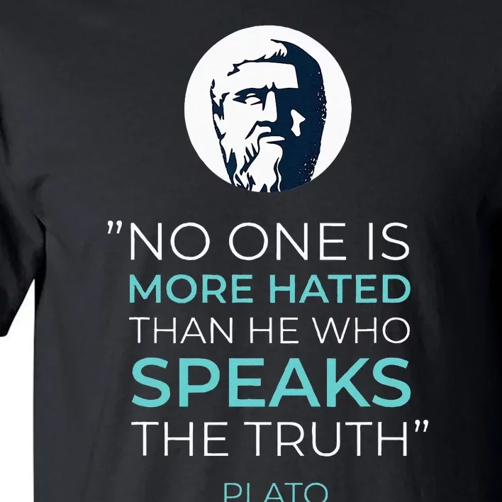 Plato Ancient Greek Philosophy Quote Tall T-Shirt