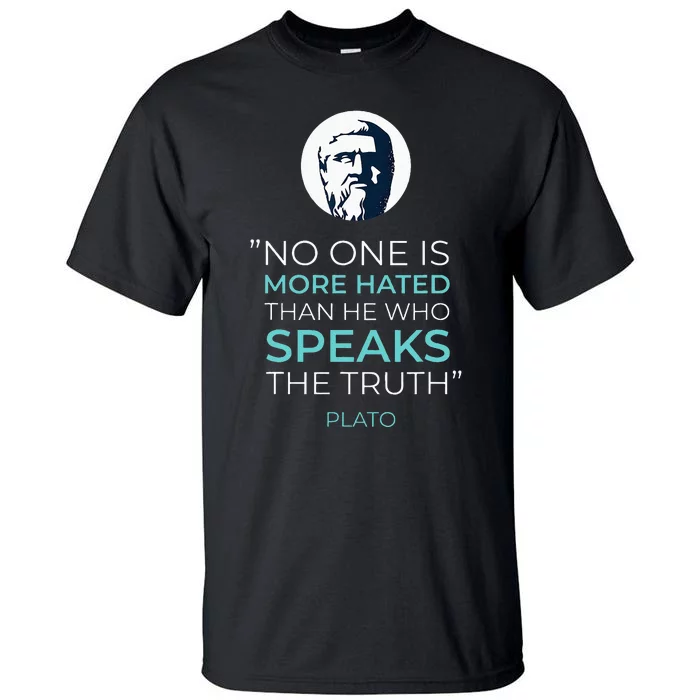 Plato Ancient Greek Philosophy Quote Tall T-Shirt