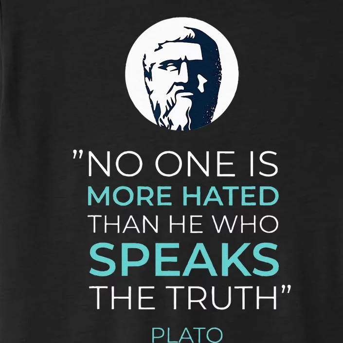 Plato Ancient Greek Philosophy Quote ChromaSoft Performance T-Shirt