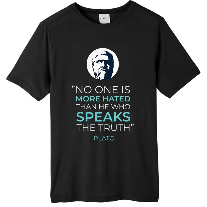 Plato Ancient Greek Philosophy Quote ChromaSoft Performance T-Shirt