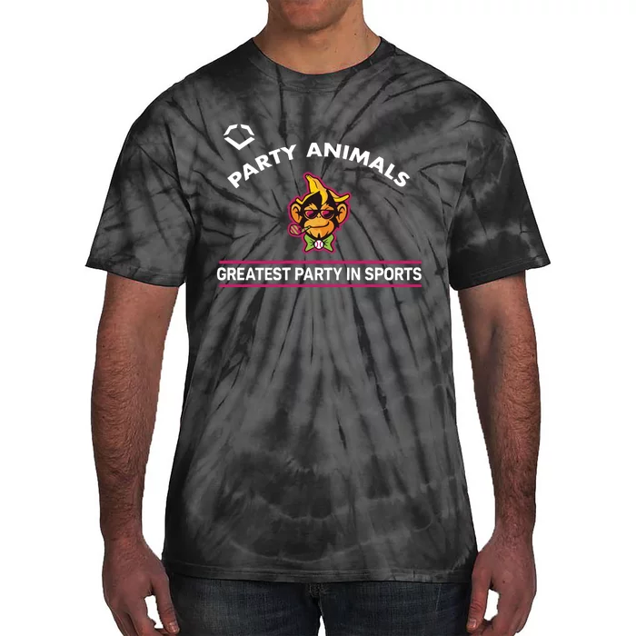 Party Animals Greatest Party In Sports Tie-Dye T-Shirt