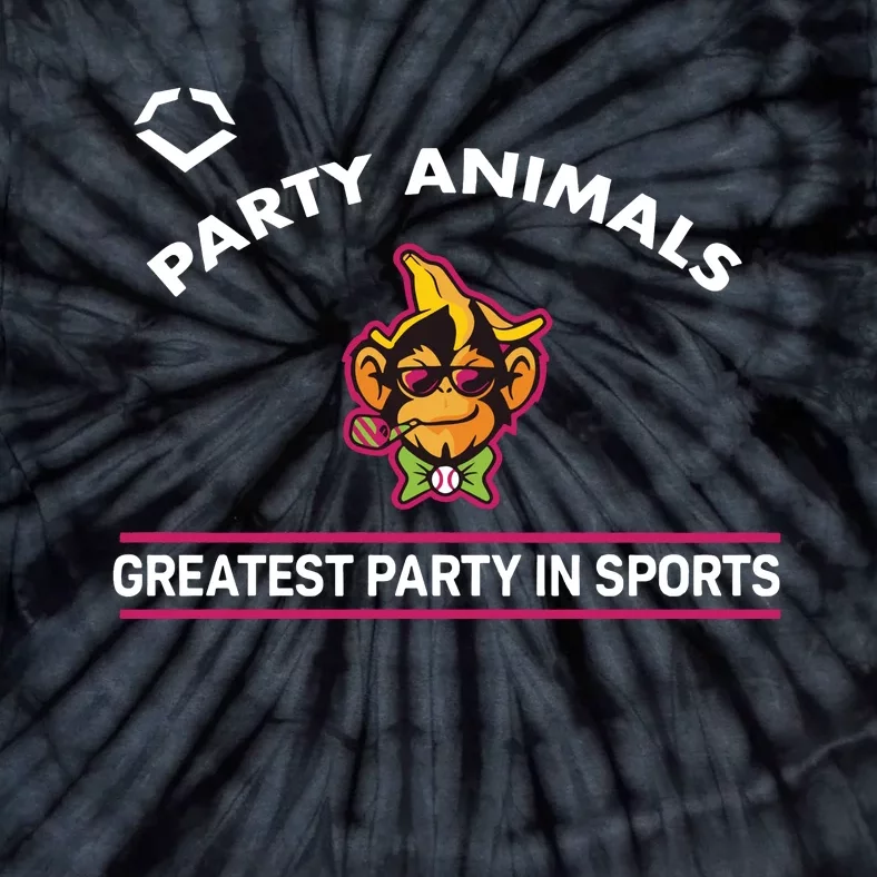 Party Animals Greatest Party In Sports Tie-Dye T-Shirt