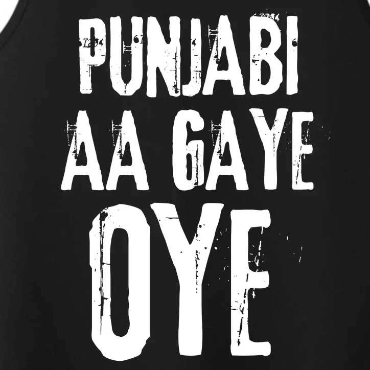 Panjabi Aa Gaye Oye Diljit Dosanjh Performance Tank