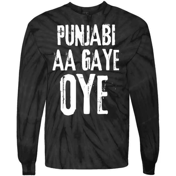 Panjabi Aa Gaye Oye Diljit Dosanjh Tie-Dye Long Sleeve Shirt