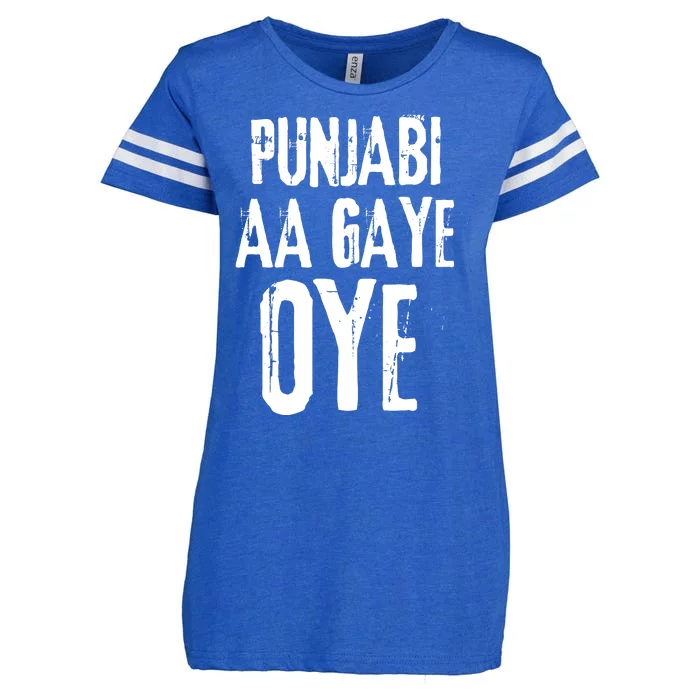 Panjabi Aa Gaye Oye Diljit Dosanjh Enza Ladies Jersey Football T-Shirt