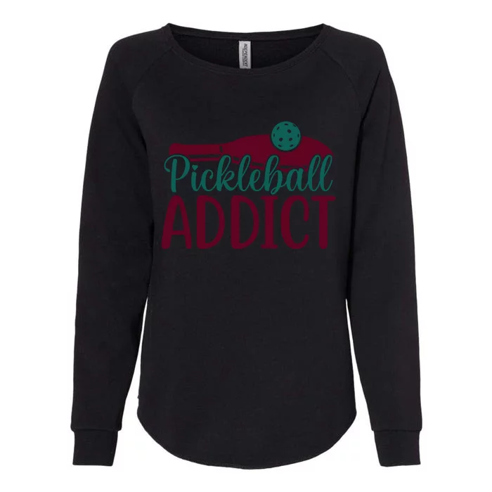 Pickleball Addict Gift For Player Sport Team Womens California Wash Sweatshirt