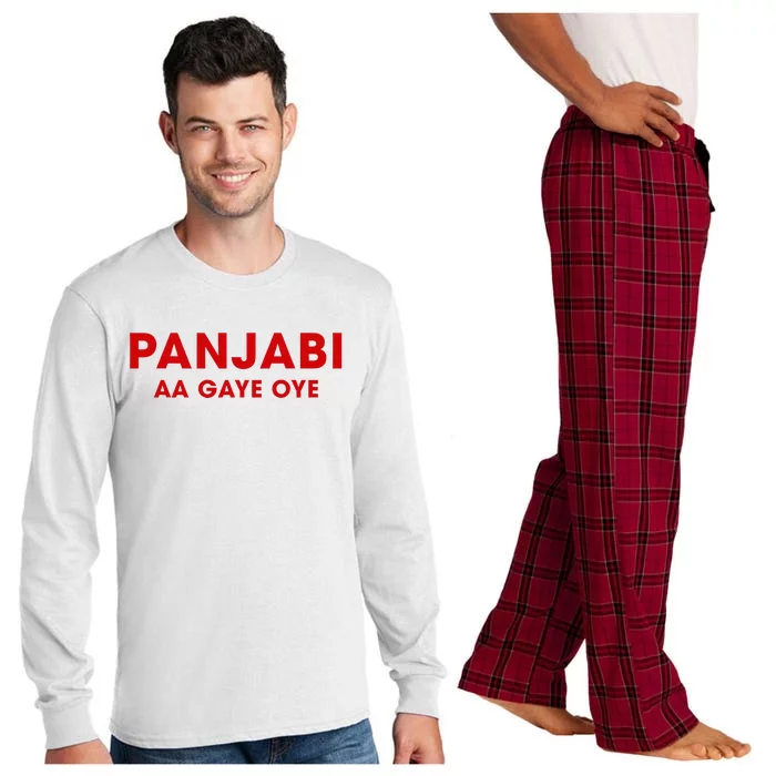 Panjabi Aa Gaye Oye Long Sleeve Pajama Set