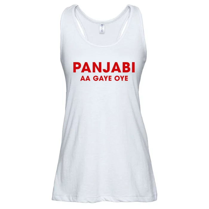 Panjabi Aa Gaye Oye Ladies Essential Flowy Tank