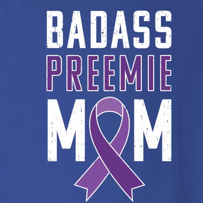 Prematurity Awareness Gift Preemie Mom Ribbon Gift Toddler Long Sleeve Shirt