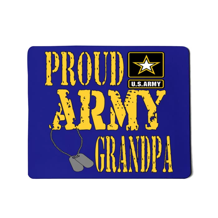 Proud Army Grandpa Gift Military Pride Great Gift Mousepad