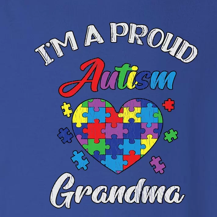 Proud Autism Grandma Mamma Autistic Autism Awareness Gift Toddler Long Sleeve Shirt