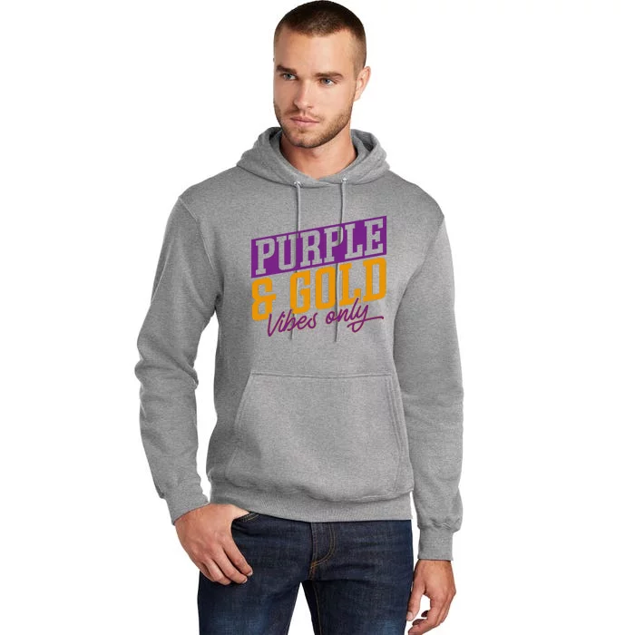 Purple And Gold Vibes Tall Hoodie