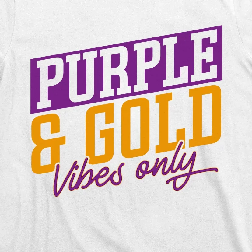 Purple And Gold Vibes T-Shirt