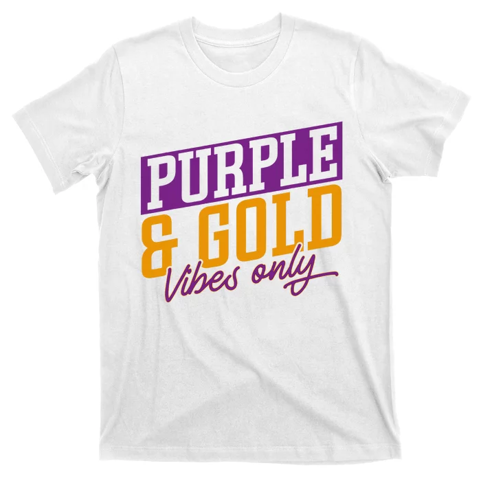 Purple And Gold Vibes T-Shirt