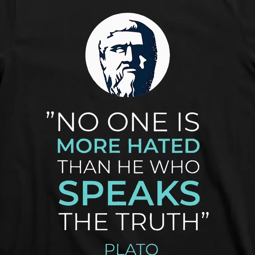 Plato Ancient Greek Philosophy Quote T-Shirt