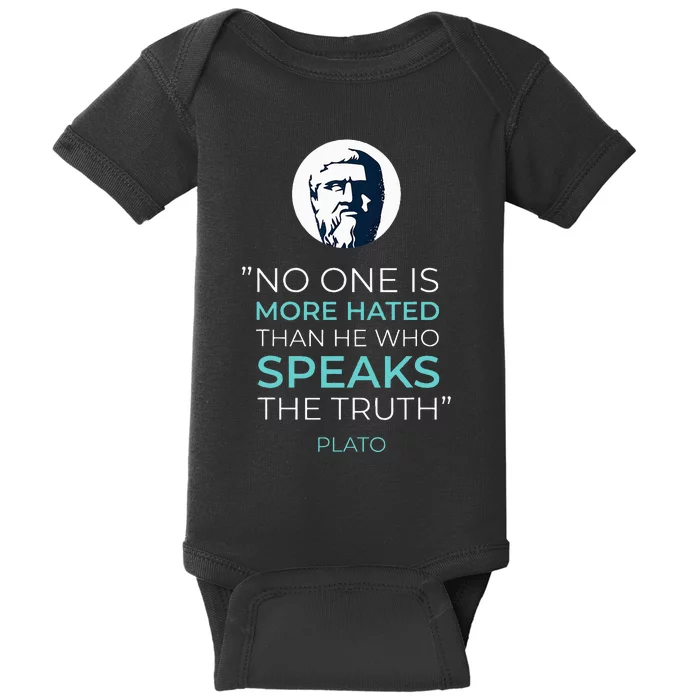 Plato Ancient Greek Philosophy Quote Baby Bodysuit