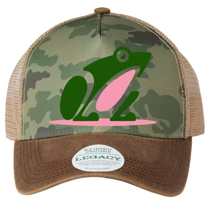 Pink And Green Aka Frog Legacy Tie Dye Trucker Hat