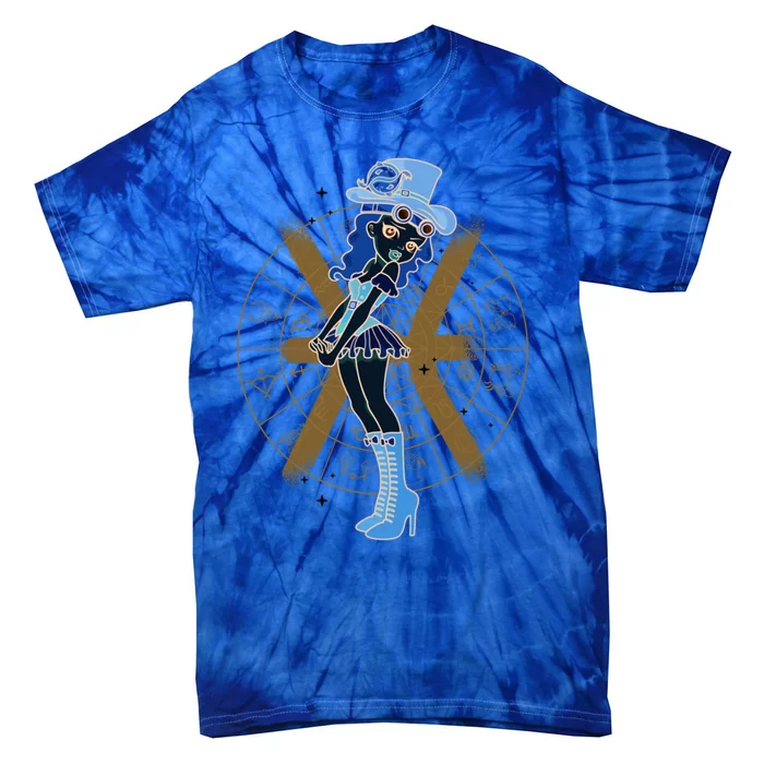 Pisces Astrology Gift Tie-Dye T-Shirt