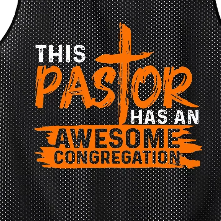 Pastor Appreciation Gift Christian Church Priest Mesh Reversible Basketball Jersey Tank