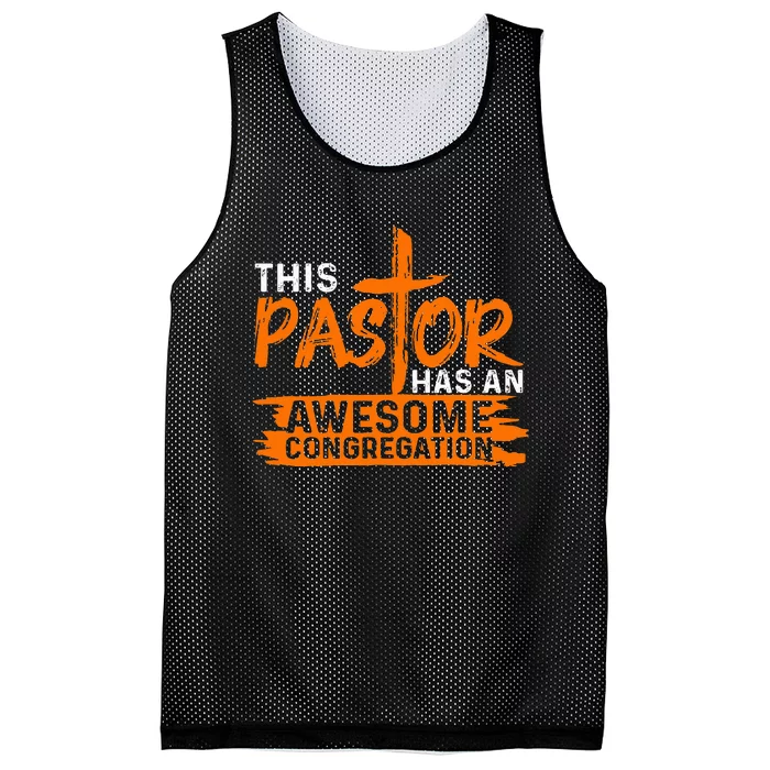 Pastor Appreciation Gift Christian Church Priest Mesh Reversible Basketball Jersey Tank