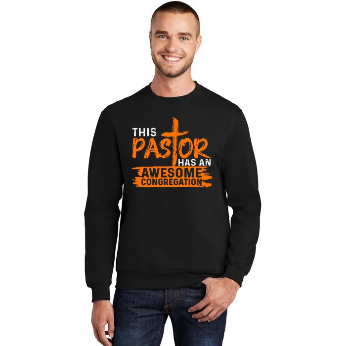 Pastor Appreciation Gift Christian Church Priest Tall Sweatshirt