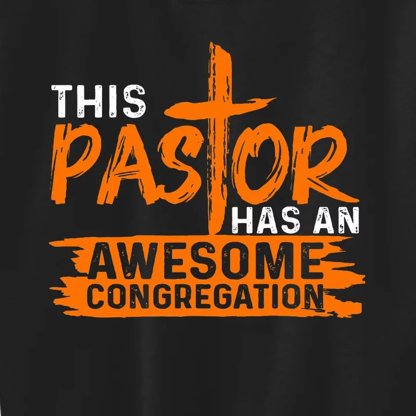 Pastor Appreciation Gift Christian Church Priest Kids Sweatshirt