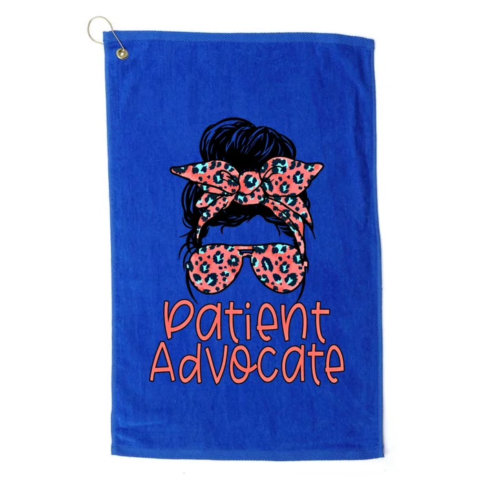 Patient Advocate Healthcare Worker Thank You Appreciation Gift Platinum Collection Golf Towel