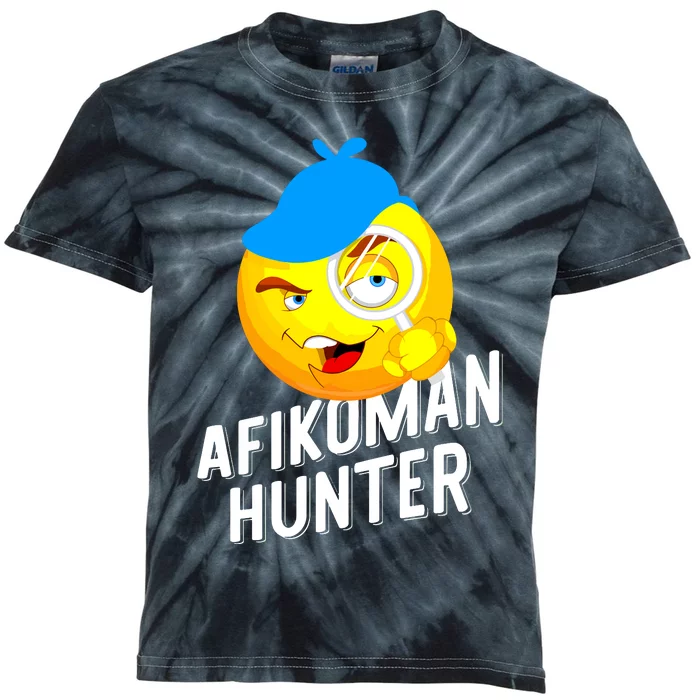 Passover Afikoman Hunter Jewish Pesach Seder T Kids Tie-Dye T-Shirt