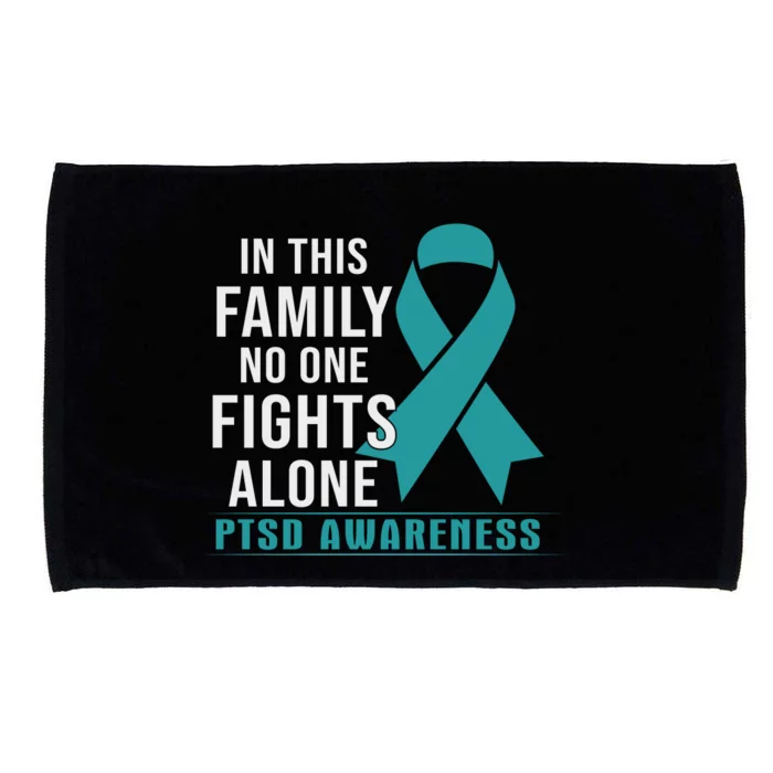 PTSD Awareness Hope Support Love Microfiber Hand Towel