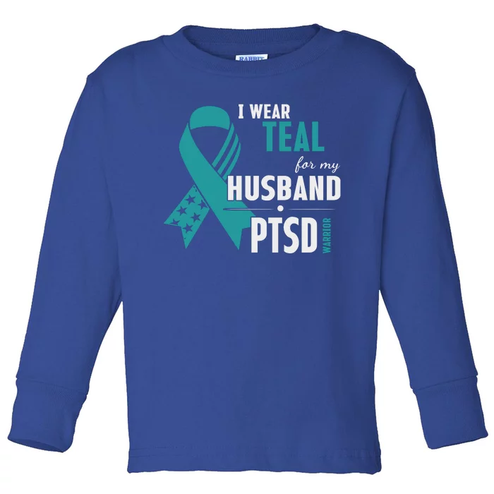 PTSD Awareness Hope Support Love Toddler Long Sleeve Shirt