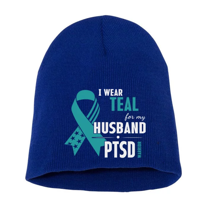 PTSD Awareness Hope Support Love Short Acrylic Beanie